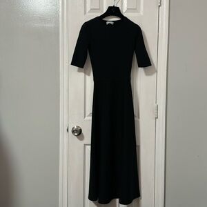 Gabriela Hearst long black dress